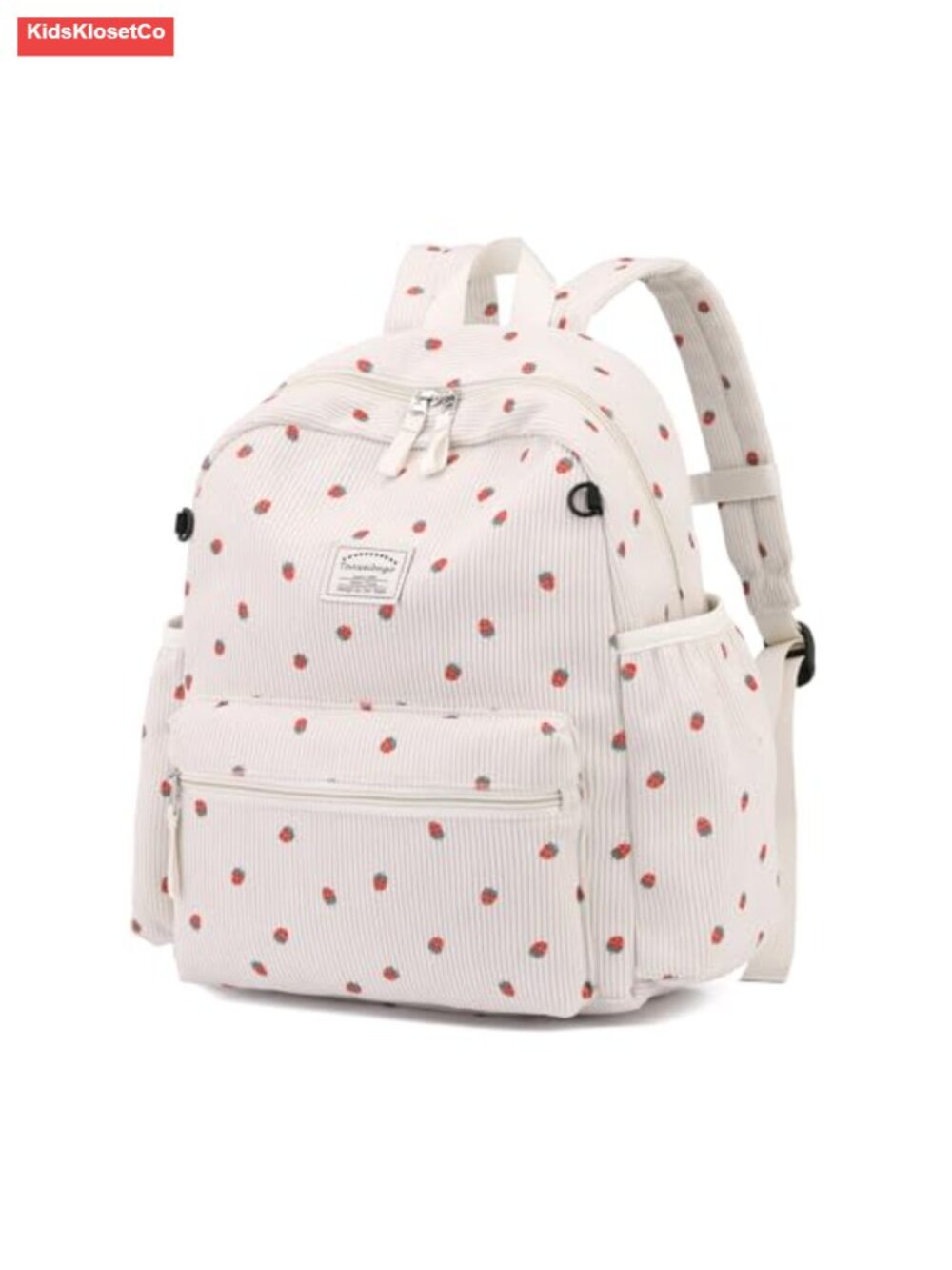 Kids Corduroy Backpack School Daypack Boys Girls Elementary